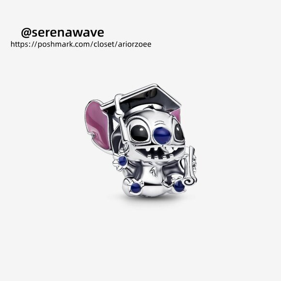 Pandora Disney Mickey Mouse Double Dangle Charm - Picture 1 of 6